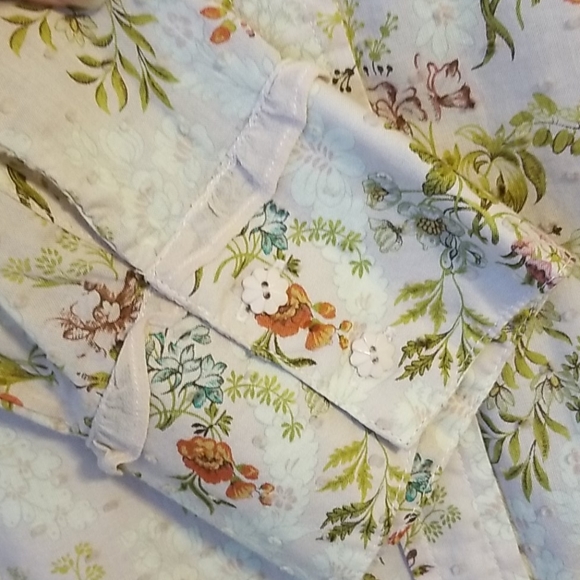 Anthropologie Odille pink floral top - Picture 4 of 6